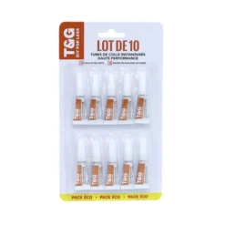 Super glue 0.5g x10 pack eco