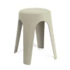 Tabouret assise molletonnee