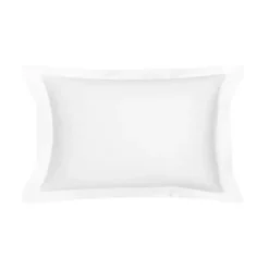 Taie d'oreiller 50x70cm blanc