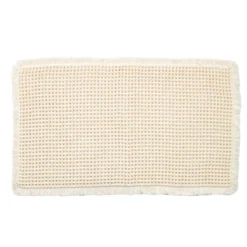 Tapis bain nid d'abeille