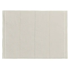 Tapis bain rayures colorees