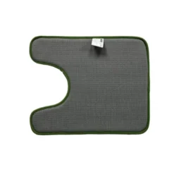 Tapis contour teddy fleece vert