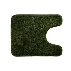 Tapis contour teddy fleece vert