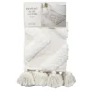 Tapis de bain diamant ecru