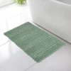 Tapis de bain natte vert