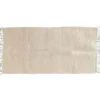 Tapis delhi 70x140cm blanc