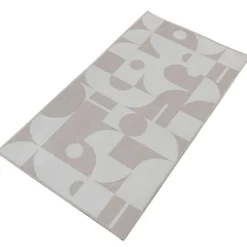 Tapis geo creme 60x110cm
