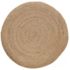 Tapis jute d90cm naturel