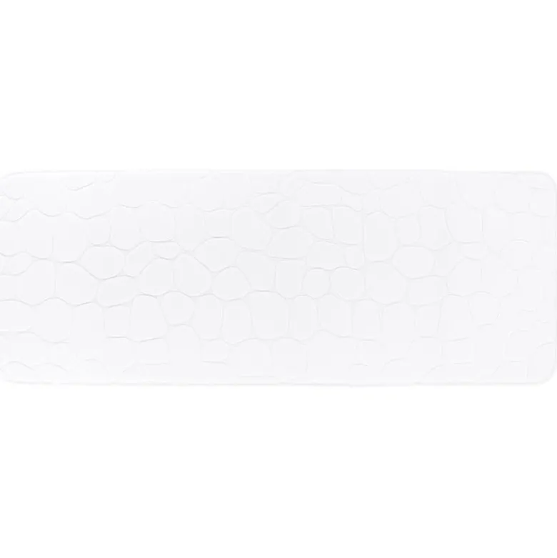 Tapis 45x120cm blanc