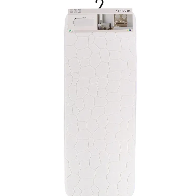 Tapis 45x120cm blanc
