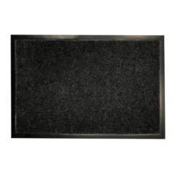 Tapis 40x60cm gris chine blanc