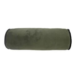 Traversin piping noir d15x45cm v