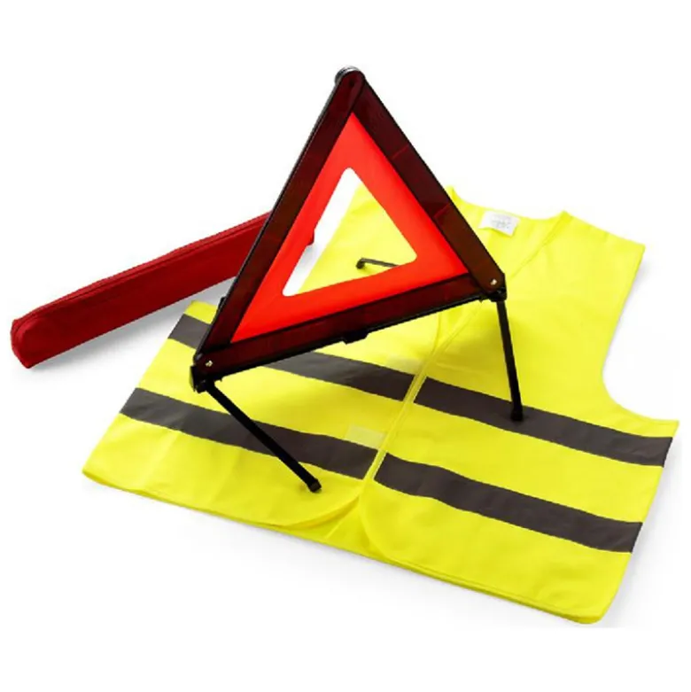 Triangle + gilet de securite