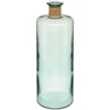 Vase bouteille raphia h75cm