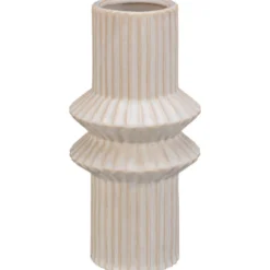 Vase strie relief