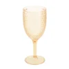Verre a vin plastique transparen