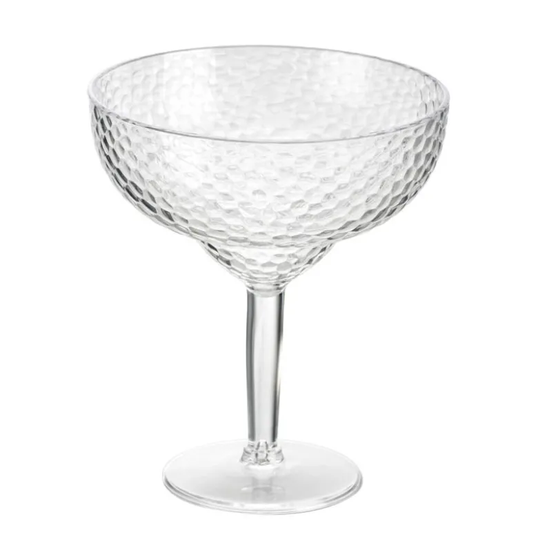 Verre margarita craquele transpa