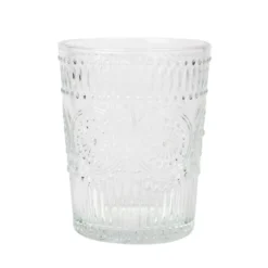 4 verres bas tournesol