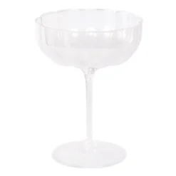 4 verres cocktail plastique 10oz