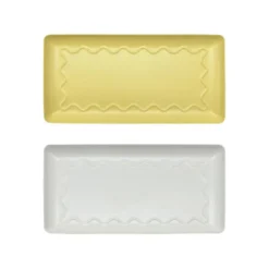 Vide poche rectangle metal