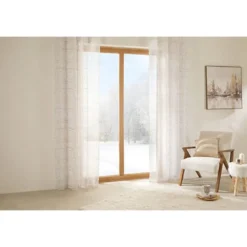 Voilage brod hania 140x240