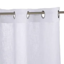 Voilage fred blanc 140x240