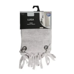Voile luisa taupe